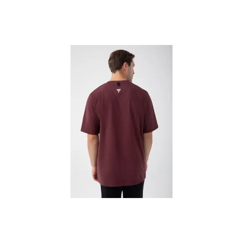TW BASIC TSHIRT OVERSIZE 182 BURGUNDY