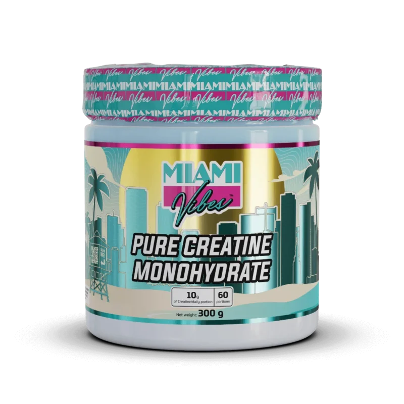 MIAMI VIBES PURE CREATINE MONOHYDRATE 300 G.