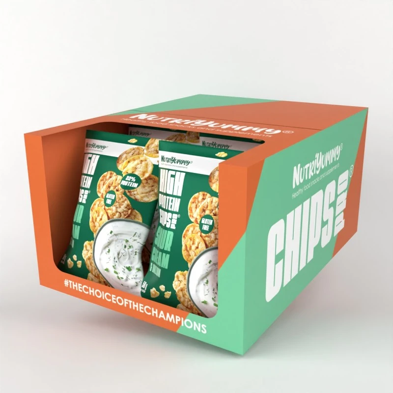 NUTRIYUMMY PROTEIN CHIPS CREAM & ONION 50 G.