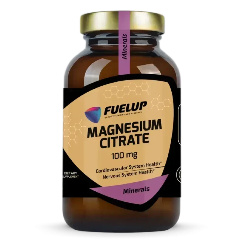 MAGNESIUM CITRATE 100 MG, 120 VEG KAPS