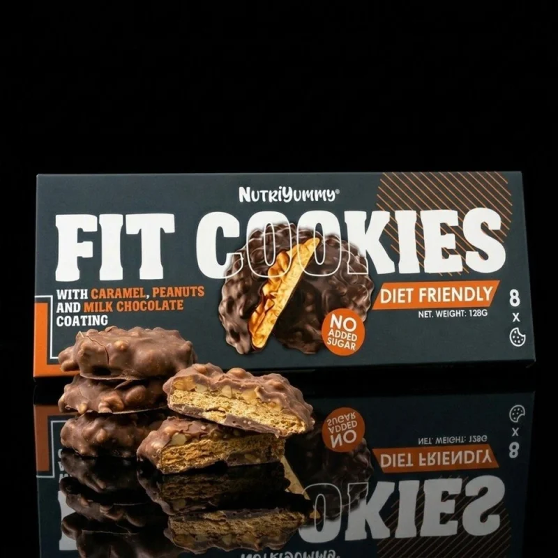 NUTRIYUMMY COOKIE PEANUT CARAMEL 128G