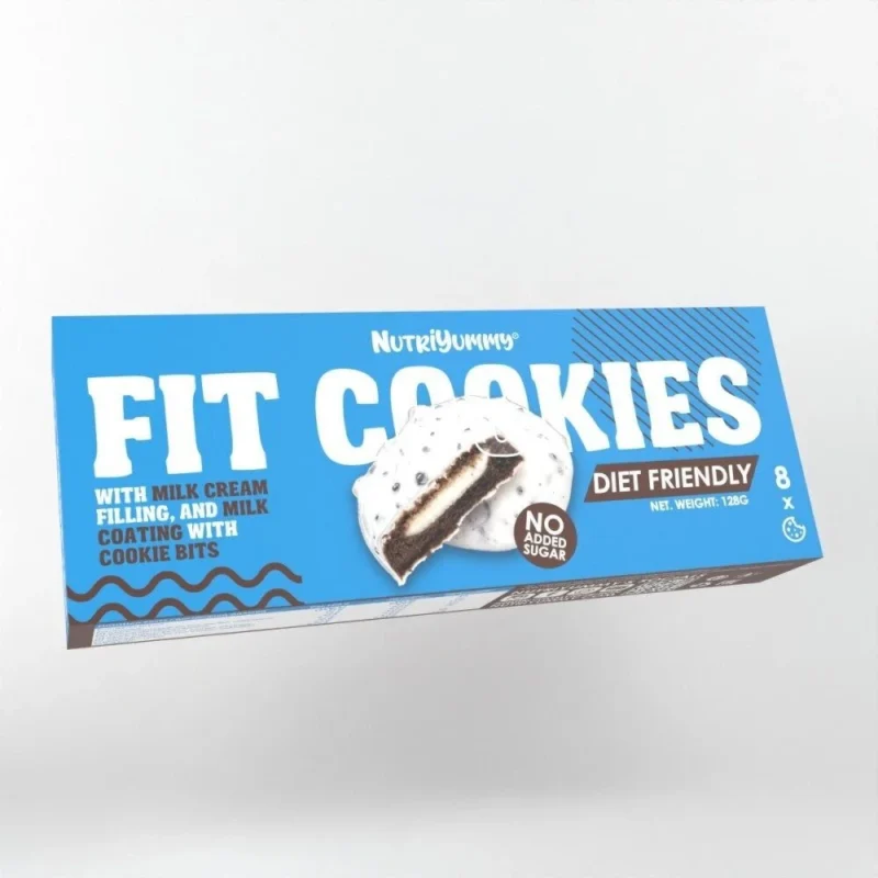 NUTRIYUMMY NO ADDED SUGAR COOKIES & CREAM 128G