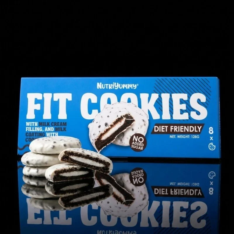 NUTRIYUMMY NO ADDED SUGAR COOKIES & CREAM 128G