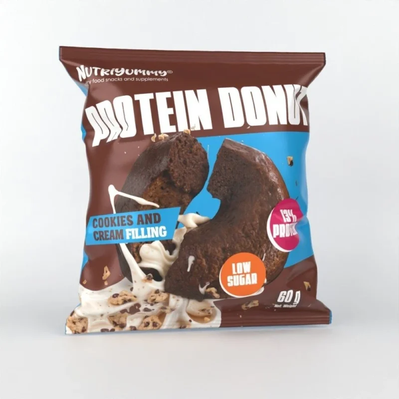 NUTRIYUMMY PROTEIN DONUT COOKIES & CREAM 60G