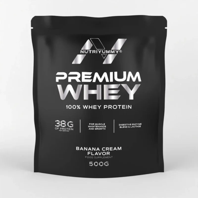 NUTRIYUMMY PREMIUM WHEY BANANA CREAM 500G