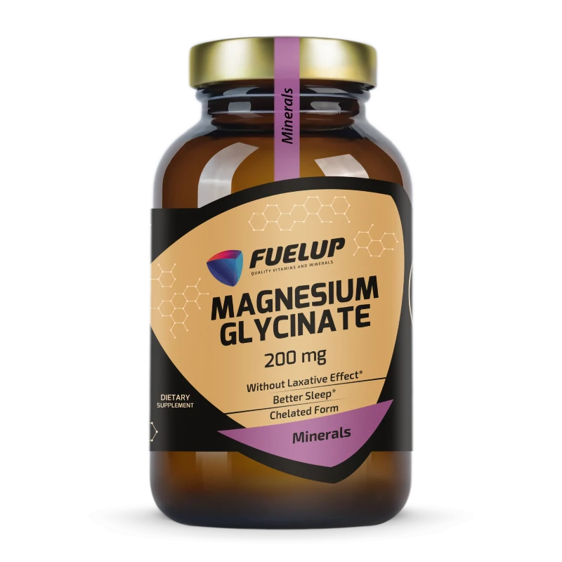 MAGNESIUM GLYCINATE 200 MG 60 VEG KAPS.
