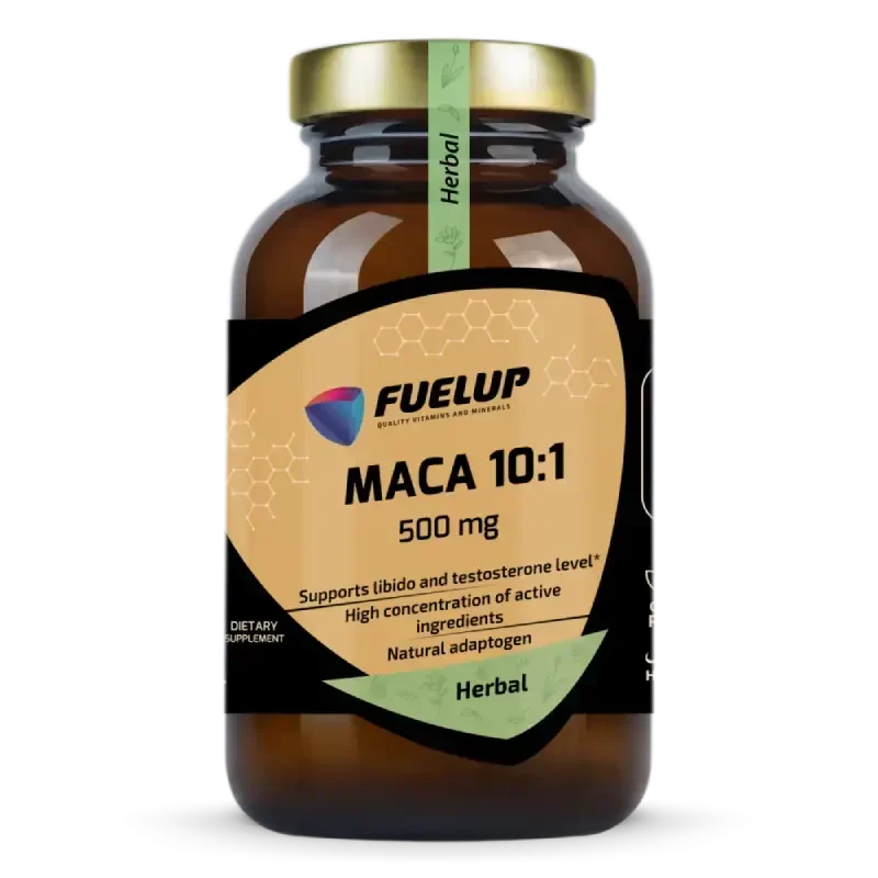 MACA 10:1 500 mg, 100 veg KAPS.