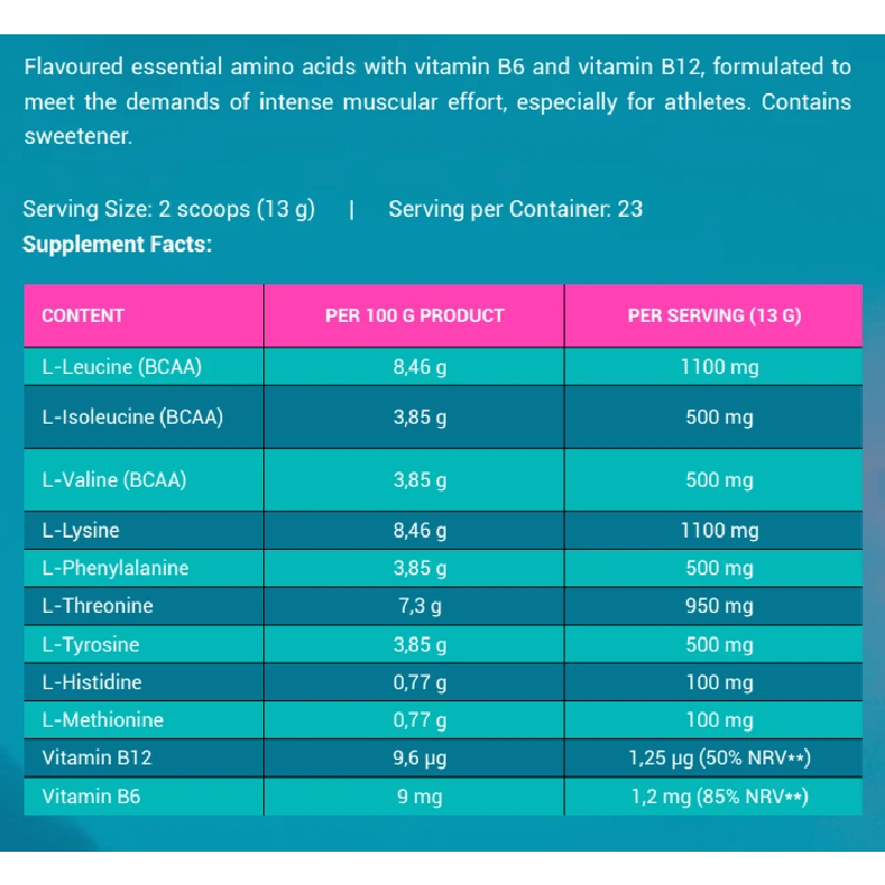 MIAMI VIBES EAA 300 G. NUTRITION