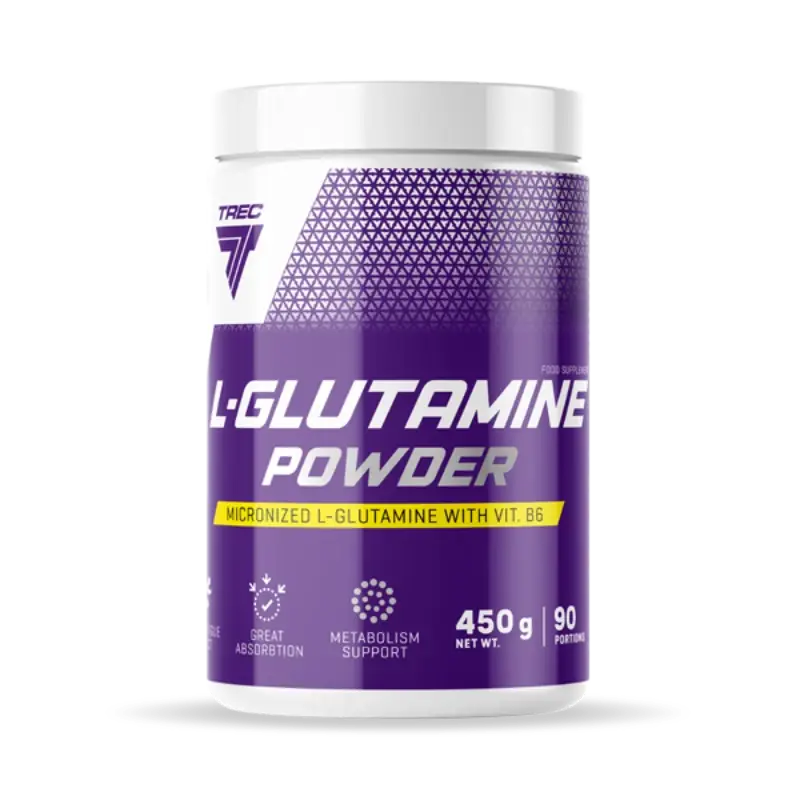 TREC L-GLUTAMINE POWDER 450 G.