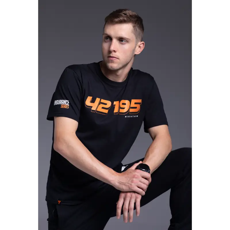 TW ENDURANCE TSHIRT 125 MARATHON BLACK